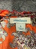 Sundance 100% Rayon Orange Sleeveless Blouse Size S - photo 7