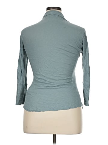 James Perse 3/4 Sleeve Button-Down Shirt (view 2)
