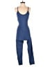 Active by Old Navy Solid Blue Jumpsuit Size M - photo 1