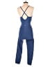 Active by Old Navy Solid Blue Jumpsuit Size M - photo 2