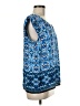 The Limited 100% Polyester Blue Sleeveless Blouse Size M - photo 4