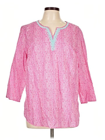 Talbots Outlet 3/4 Sleeve Blouse (view 1)