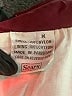 Sears 100% Nylon Burgundy Jacket Size M - photo 6
