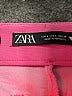 Zara 100% Polyester Solid Pink Shorts Size S - photo 3