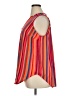 Torrid 100% Polyester Stripes Red Sleeveless Blouse Size 1X Plus (1) - photo 5