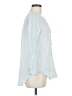 Old Navy 100% Cotton Blue Long Sleeve Blouse Size M - photo 4