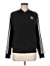 Adidas 100% Polyester Black Track Jacket Size M - photo 1