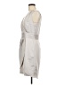 H&M 100% Polyester Gray Cocktail Dress Size 8 - photo 5