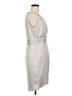 H&M 100% Polyester Gray Cocktail Dress Size 8 - photo 4