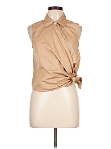 Vince. Sleeveless Button-Down Shirt (view 1)