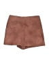Zara Solid Brown Skort Size XS - photo 1
