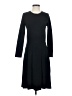 J.Crew Solid Black Casual Dress Size 4 - photo 1