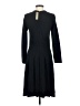 J.Crew Solid Black Casual Dress Size 4 - photo 2