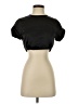 Mable Black Short Sleeve Top Size S - photo 1