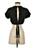 Mable Black Short Sleeve Top Size S - photo 2