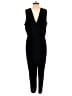 Charming Charlie Solid Black Jumpsuit Size XL - photo 2