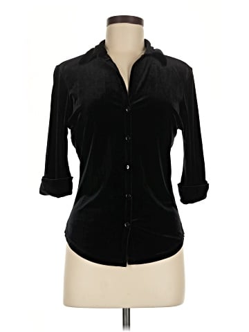 Currants 3/4 Sleeve Button-Down Shirt (view 1)