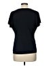 Lida Baday Black Short Sleeve Top Size L - photo 2