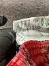 H&M 100% Cotton Plaid Red Cargo Shorts Size 2 - 3 - photo 4