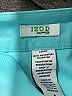 IZOD 100% Polyester Color Block Teal Skort Size 4 - photo 3