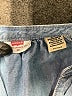 Levi's 100% Cotton Blue 3/4 Sleeve Button-Down Shirt Size XS - photo 7