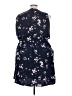 41Hawthorn 100% Polyester Floral Blue Casual Dress Size 3X - photo 2