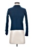 Club Monaco 100% Leather Blue Turtleneck Sweater Size XS - photo 1