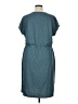 32 Degrees Solid Teal Casual Dress Size XL - photo 2