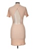 Missguided Solid Tan Casual Dress Size 8 - photo 2