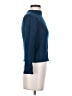 Club Monaco 100% Leather Blue Turtleneck Sweater Size XS - photo 4