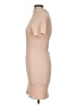 Missguided Solid Tan Casual Dress Size 8 - photo 5