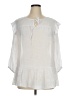 Robert Louis Ivory Sleeveless Blouse Size 1X - photo 1
