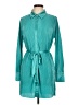 Ro & De 100% Polyester Teal Casual Dress Size L - photo 1