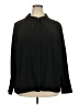 ELOQUII Black Long Sleeve Blouse Size 22 Plus - photo 1
