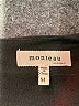 Monteau Solid Black Casual Dress Size M - photo 7