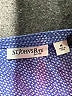 St. John's Bay 100% Rayon Blue 3/4 Sleeve Blouse Size M - photo 7