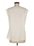 The Limited 100% Polyester Ivory Sleeveless Blouse Size M - photo 2