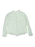Crewcuts 100% Cotton Checkered-gingham Green Long Sleeve Button-Down Shirt Size 10 - photo 1