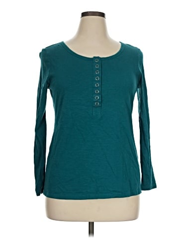 Route 66 Long Sleeve Henley (view 1)