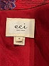 ECI 100% Polyester Paisley Burgundy Cocktail Dress Size 8 - photo 7