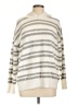 Nine West Stripes Silver Pullover Sweater Size L - photo 1