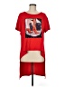 First Love Graphic Red Casual Dress One size - photo 1