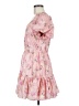 LoveShackFancy 100% Polyester Floral Pink Cocktail Dress Size 6 - photo 5
