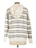Nine West Stripes Silver Pullover Sweater Size L - photo 2