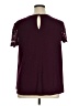 Torrid Burgundy Short Sleeve Top Size 1X Plus (1) - photo 2