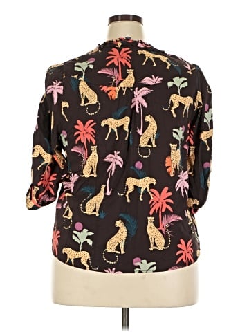 Democracy Short Sleeve Blouse (view 2)