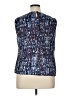 Kasper Blue Sleeveless Blouse Size 1X - photo 2