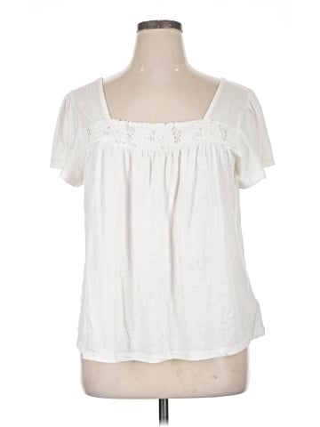Lucky Brand Short Sleeve Blouse (view 1)