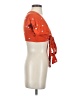 O'Neill Orange Short Sleeve Blouse Size S - photo 4