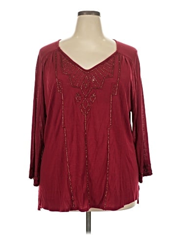 Lucky Brand 3/4 Sleeve Blouse (view 1)